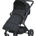 Конверт в коляску ME 1130 Footmuff Basic Black 96 х 43 см, застежки-молнии