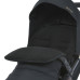 Конверт в коляску ME 1130 Footmuff Basic Black 96 х 43 см, застежки-молнии