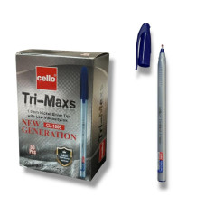Ручка масляна CELO Trio-Maxs, CL-1806-BLUE