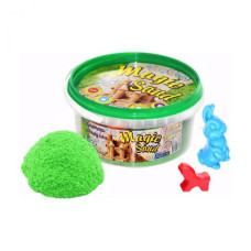 Кинетический песок "Magic Sand", 350 г (зеленый)