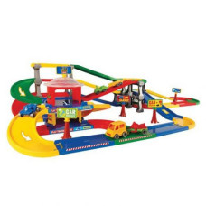 Паркинг с трассой "Play Tracks Garage", 61 деталь, 9,1 метров