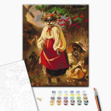 Картина по номерам "Котарина ©Марианна Пащук" ★★★★