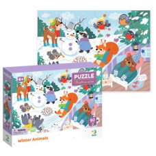 Пазл «Зимові тваринки» Пазл «Зимові тваринки»