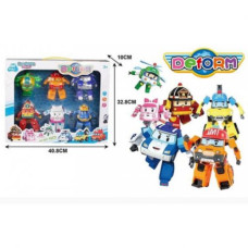 Набір трансформерів 381 D Робокар Поли в коробці Набір трансформерів 381 D Робокар Поли в коробці