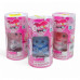 Игрушка-повторюшка "Coccolotti Love and Tell", мишка-брелок, 8,5 см (красный)