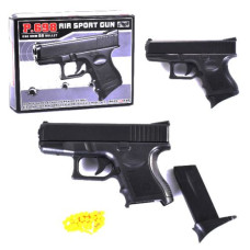 Пистолет с пульками, в коробке