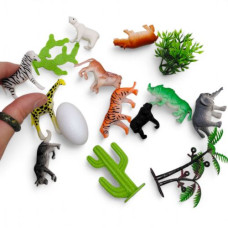 НАБОР ЖИВОТНЫХ В КОЛБЕ (ДИКИЕ ЖИВОТНЫЕ)