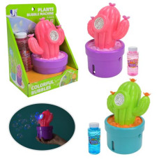 Мильні бульбашки "Кактус" рожевий