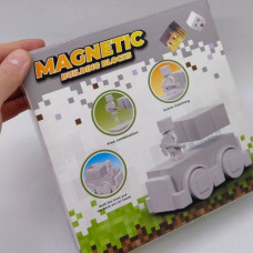 Магнитный конструктор "MINECRAFT" машинки (ГАСТ)