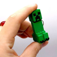 3D Брелоки MINECRAFT / МАЙНКРАФТ CREEPER / КРІПЕР KEYCHAIN, 3D печать