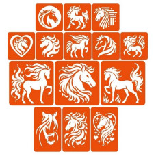 Набор трафаретов для био-тату 