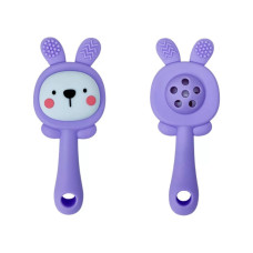 Силиконовый прорезыватель-погремушка 