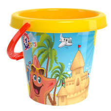 Детское ведерко для песка и воды №3 3145TXK(Yellow) объем ведерка 1,2 л