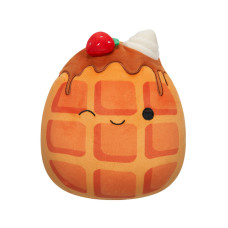Мягкая игрушка Вафелька Вивер с клубничкой Squishmallows SQCR05376, 19 см Мягкая игрушка Вафелька Вивер с клубничкой Squishmallows SQCR05376, 19 см