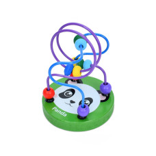 Деревянная игрушка Лабиринт MD 0810(Green-1) на проволоке 11 см