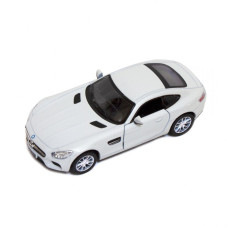 Игрушечная коллекционная модель машинки Mercedes-AMG 5 KT5388W инерционная (Белый)