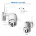 Камера наружная поворотная уличная CAMERA CAD N3 APP WIFI IP 2.0mp белая