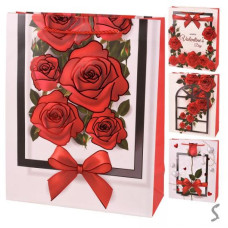 Пакет подарунковий паперовий L "Valentine's Day" 30*41.5*12см, R34572-L Пакет подарунковий паперовий L "Valentine's Day" 30*41.5*12см, R34572-L