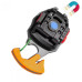 Фонарь MULTIFUNCTIONAL W5147-COB(white+yellow+red), multitool, Li-Ion аккум., магнит, карабин, отвертка,