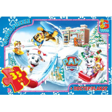 Пазли ТМ "G-Toys" із серії "Paw Patrol" (Цуценячий патруль), 35 ел., GP-PW0889