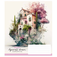 Тетрадь общая «Aquarell dream» 036-3289L-4 в линию, 36 листов