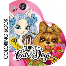 Фігурна книжка-розмальовка з наліпками,, Скоба, 200х200 мм диз, 2213-20 Фігурна книжка-розмальовка з наліпками,, Скоба, 200х200 мм диз, 2213-20