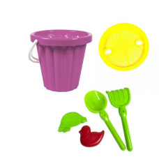 Песочный набор Большой Сег розовый