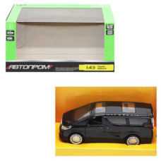 Машина АВТОПРОМ "Toyota Alphard", черный