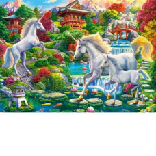 Пазлы "Сад единорогов", 300 элементов