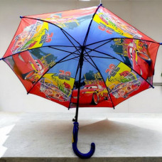 Зонтик детский "Тачки", синяя (70 см, d=80 см), вид 3 Зонтик детский "Тачки", синяя (70 см, d=80 см), вид 3