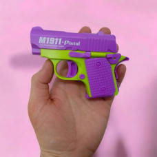 Пистолет игрушечный, 12 см, микс, 1 штука