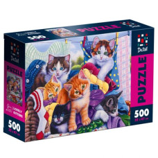 Пазли De.tail. Милі кошенята. 500 деталей
