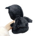 Котик с крыльями 25 см (ЧЕРНЫЙ)
