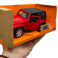 Машинка металева "АВТОПРОМ Jeep Wrangler" (ЧЕРВОНА) Машинка металева "АВТОПРОМ Jeep Wrangler" (ЧЕРВОНА)