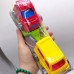 Набор авто Kid cars Sport (автобус желтый + красная машинка)