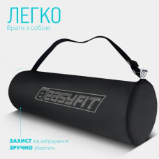 Коврик для йоги и фитнеса EasyFit TPE+TC 6 мм двухслойный + Чехол синий-желтый Коврик для йоги и фитнеса EasyFit TPE+TC 6 мм двухслойный + Чехол синий-желтый