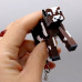 3D Брелоки MINECRAFT / МАЙНКРАФТ CHICKEN/ КУРКА KEYCHAIN, 3D печать