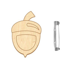 Заготовка броши для раскрашивания Заготовка броши для раскрашивания