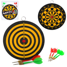 Дартс классический MS 4220 дротики 4 шт, двусторонний Дартс классический MS 4220 дротики 4 шт, двусторонний