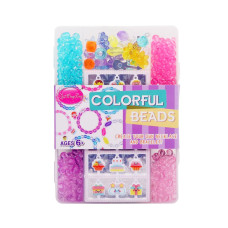 Набор для создания украшений Colorful Beads 11538 бусины, декоративные элементы