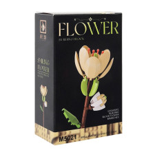 Конструктор детский Flower M5026-21 элементы для создания стебля и лепестков