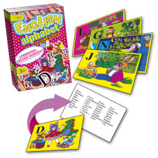 Детский развивающий комплект ENGLISH ALPHABET MKA0001 в картинках