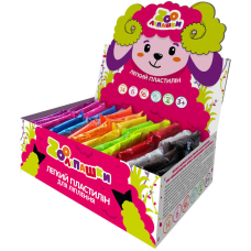 Пластилин лёгкий ZOOлипашки шоу-бокс 