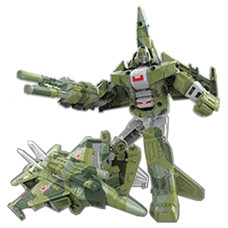 Трансформер 339-85 самолёт тёмный камуфляж                       (339-85-S(Green))