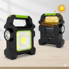 Светодиодный фонарь JY-258B с тремя режимами свечения и солнечной панелью Светодиодный фонарь JY-258B с тремя режимами свечения и солнечной панелью