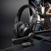 Наушники игровые с микрофоном HOCO W103 Magic tour AUX / USB проводные, с оголовьем Черные