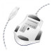 Игровая проволочная мышка HOCO GM31 Overlord luminous gaming 1200-3600DPI USB 1.4M для ПК/ноутбука с подсветкой Бело-Синяя