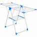 Сушилка для белья напольная складная металлическая на 22 прута с нагрузкой до 30 кг 158×61×140 см белая Сушилка для белья напольная складная металлическая на 22 прута с нагрузкой до 30 кг 158×61×140 см белая