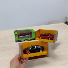 Машина металлическая "Toyota Corolla Hybrid" (свет, звук) черная
