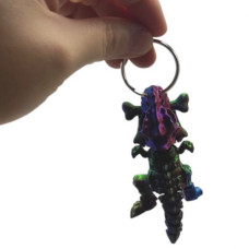 Брелок 3D печать "Скелет тиранозавра" (хамелеон)